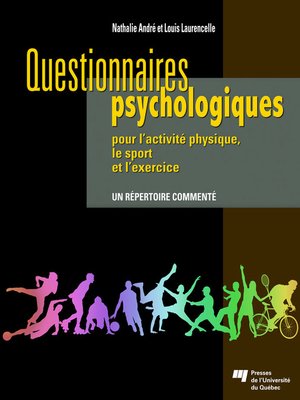 cover image of Questionnaires psychologiques pour l'activité physique, le sport et l'exercice